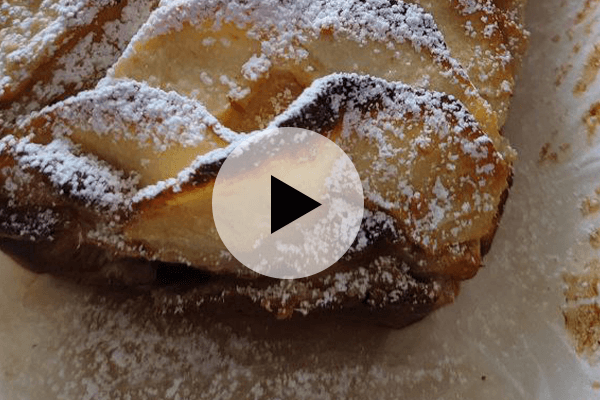Pastel de Manzana Invisible