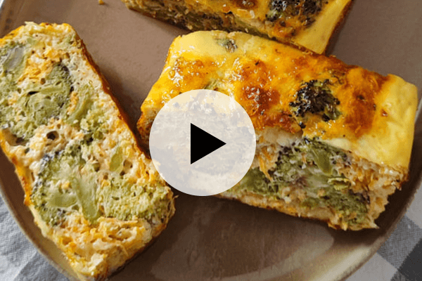 Pastel de Brócoli al Horno, Sano y Sabroso